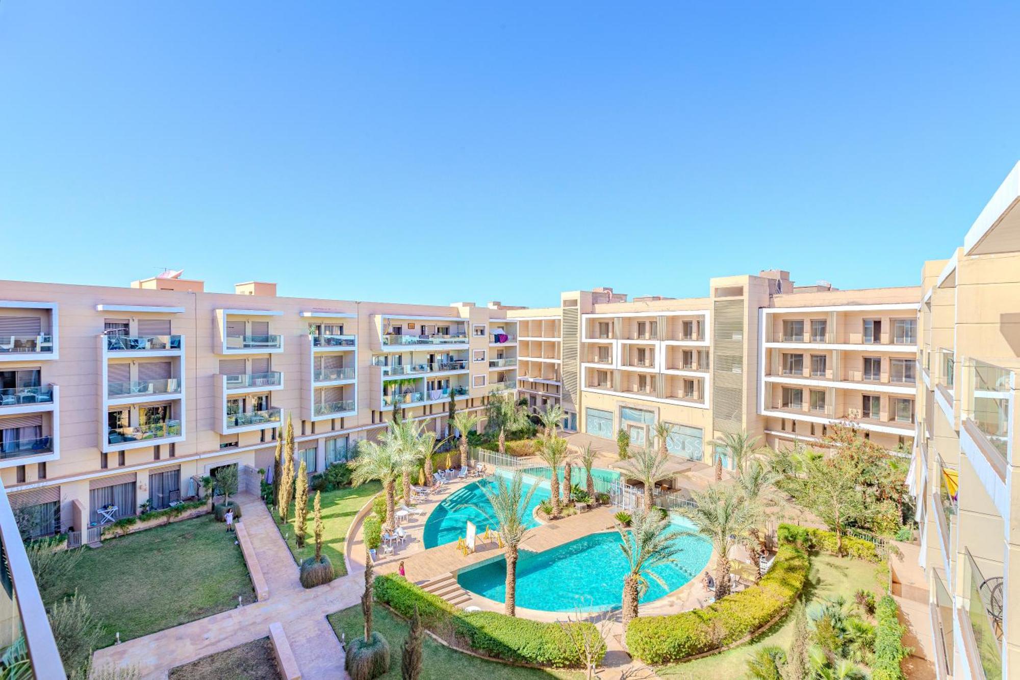 Royal Deluxe Gold - Marrakech, Luxe Pool View Διαμέρισμα Μαρακές Εξωτερικό φωτογραφία